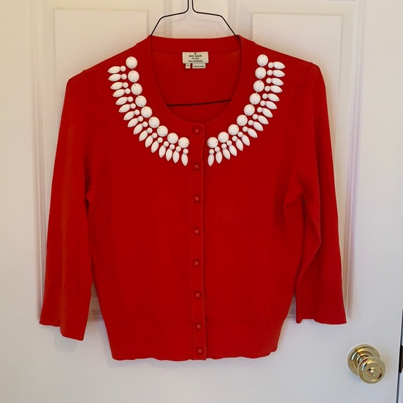 Kate Spade Embellished Sweater - Picture 1 of 3